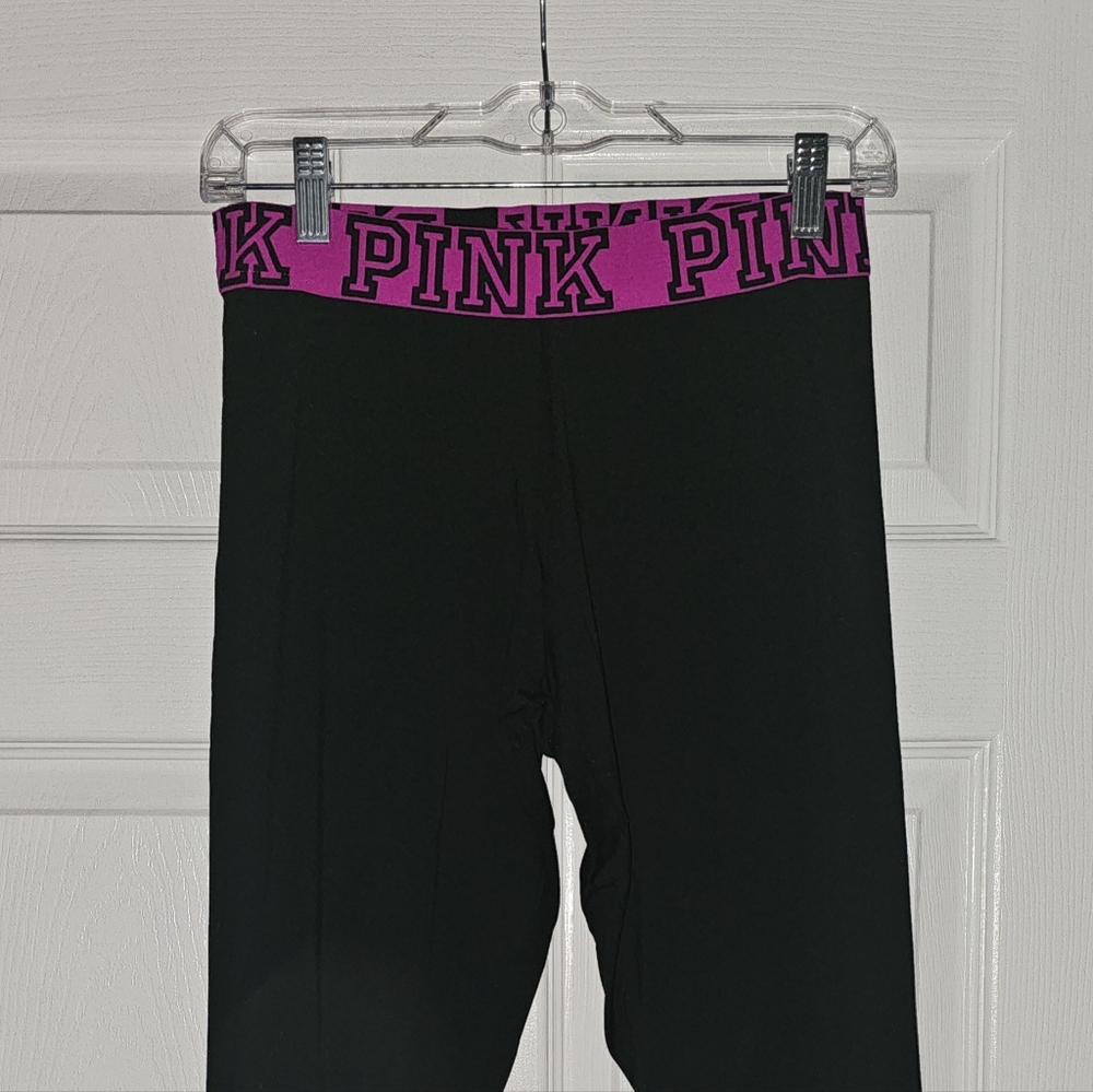 Women's PINK Victoria's Lecret Black Leggings